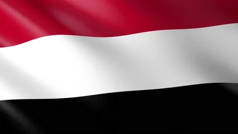 Flag of Yemen Stock Footage 151733746