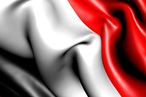 Flag of yemen Stock Illustration