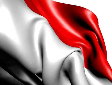 Flag of yemen Stock Illustration