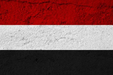 Flag of Yemen Stock Illustration