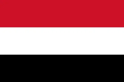 Flag of Yemen Stock Illustration