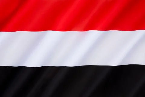 Flag of Yemen Stock Photos