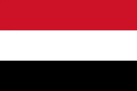 Flag of Yemen - Vector illustration. イラスト素材
