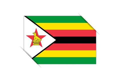 Flag of Zimbabwe in album Stock Illustration