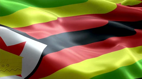 Flag Zimbabwe Vídeos de archivo 47787647