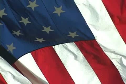 Flag Zoom Out Video stock 9686459