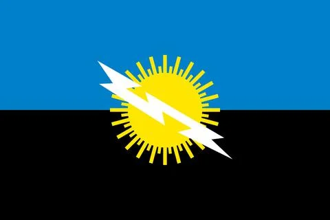 Flag of Zulia State Stock Illustration