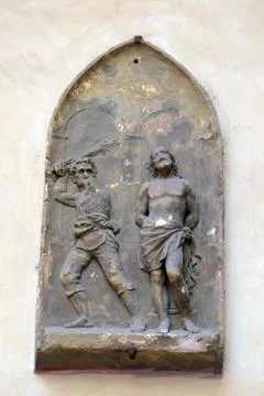 Flagellation of Christ Stock Photos