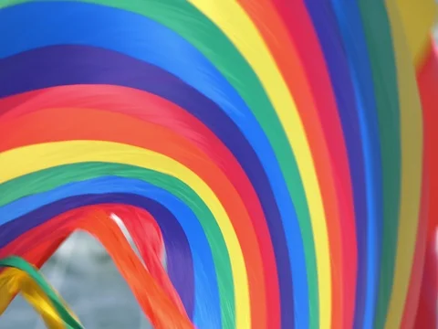 Flagler Beach Spinning Kite Stock Footage 70346235