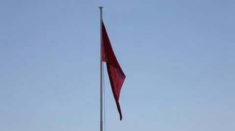 Flagpole Vídeo Stock 11231970