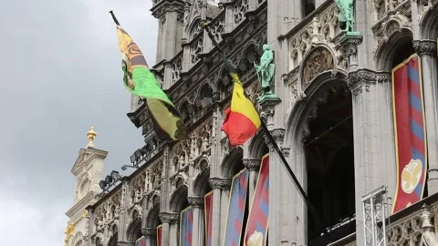 Flags 2 Video stock 325967104