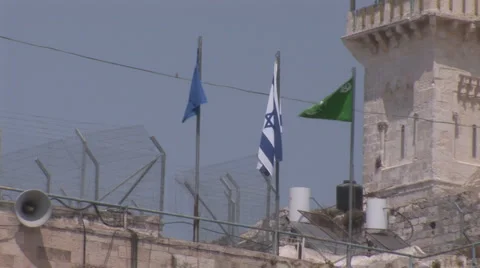 Flags 3 Stock Footage 5479574