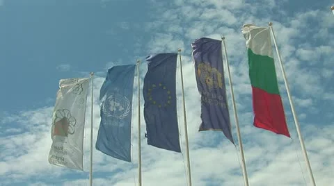 Flags 4 Stock Footage 11321363
