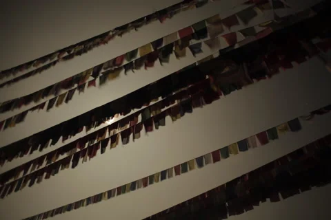 Flags and sun. Time Lapse Video stock 51490288