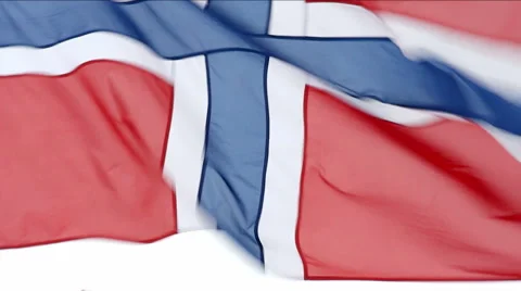 Flags blowing in the wind. Stock Footage 46991998