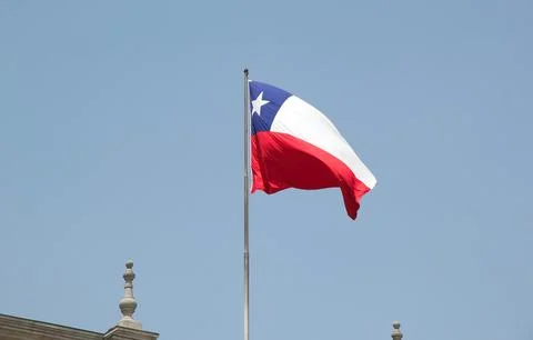 Flags of Chile, Chile Stock Photos