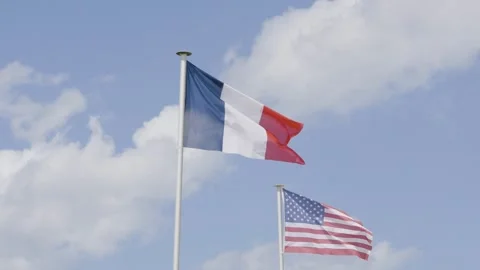 Flags D-Day 動画素材 276332227