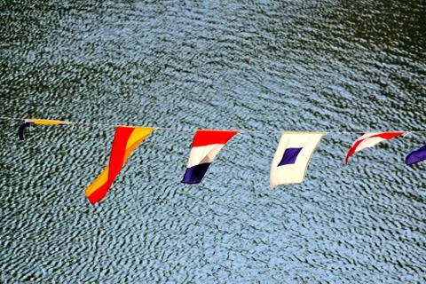 Flags decor Foto stock