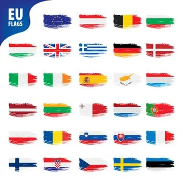 Flags of European Countries Stock Illustration - Illustration of business,  flags: 11193157