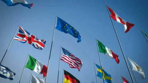 Flags Stock Footage 708700