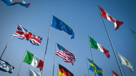 Flags Stock Footage 708716
