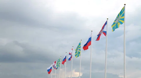Flags Stock Footage 29658662