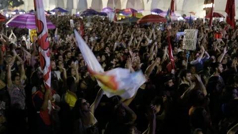 Flags Haddad Stock Footage 97394126