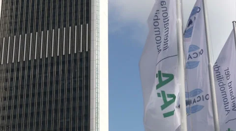Flags of IAA 動画素材 34301302