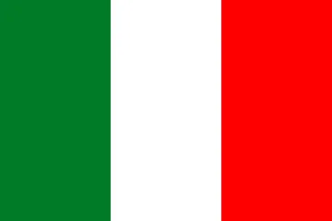 Flags of Italy Stock Illustration
