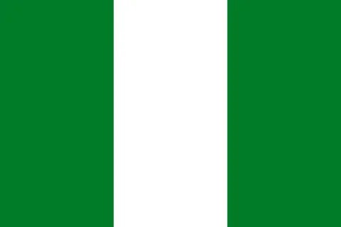 Flags of Nigeria Stock Illustration