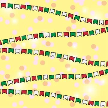 Flags pattern background. Stock Illustration