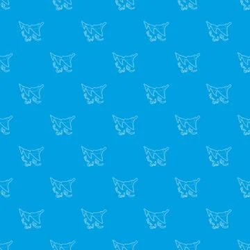 Flags pattern seamless blue Stock Illustration