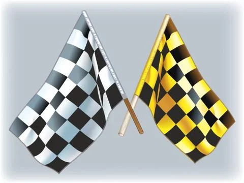 Flags rally Stock Illustration