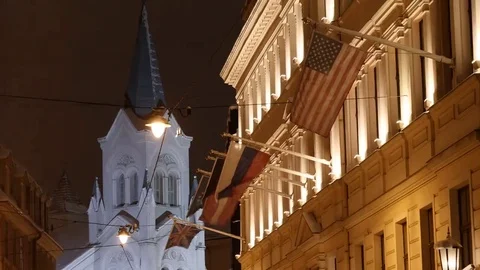 Flags of the world 4K UHD Stock Footage 69254921