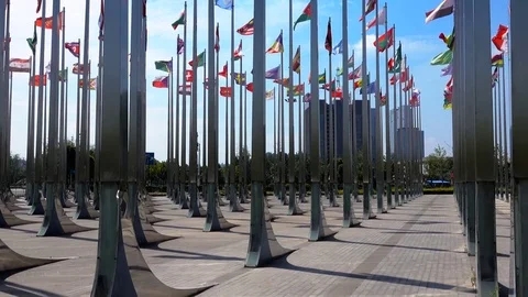 Flags of the world 스톡 동영상 78147026