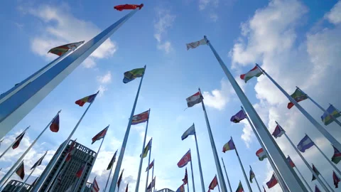 Flags of the world Vídeos de archivo 99847687
