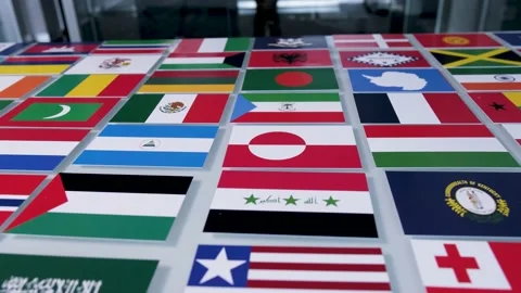 Flags of the World Stock-Footage 209894863