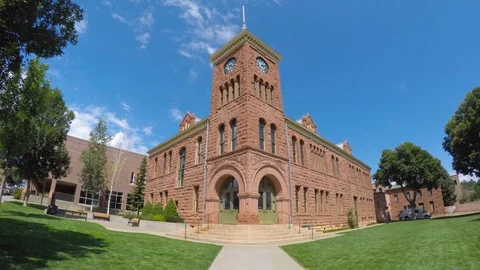 Flagstaff Courthouse timelapse Video stock 122759143