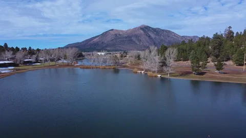 Flagstaff Duck Lake Video stock 143232664