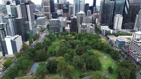 Flagstaff Gardens park Stock Footage 332746003