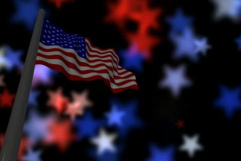 FlagStars2 Video stock 446022