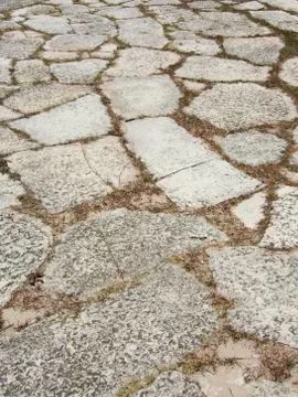 Flagstone Patio Stock Photos