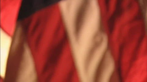 FlagTiltAllOutOfFocus Stock Footage 492554
