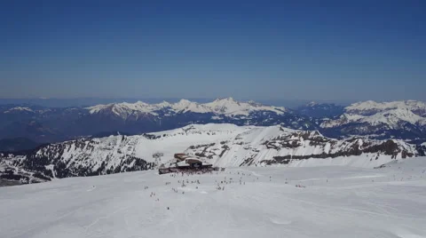 Flaine ski resort Stock Footage 61442472
