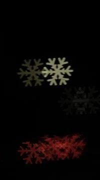 A flake of light formation with colored lights. Soft light focus. Stock Photos