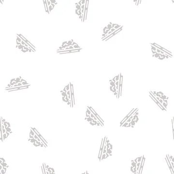 Flake salt glyph vector seamless pattern Stock Illustration