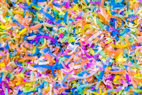 Flake soap background colorful Stock Photos