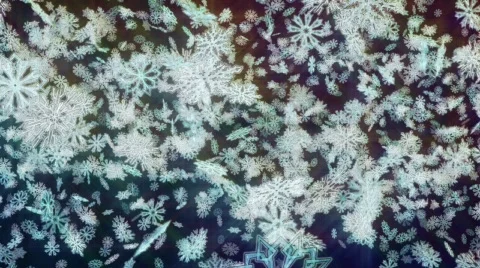 Flakes 3D Sparkle Outline Stock Footage 572192