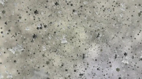 Flakes 3D Star of Davids Stock Footage 544871