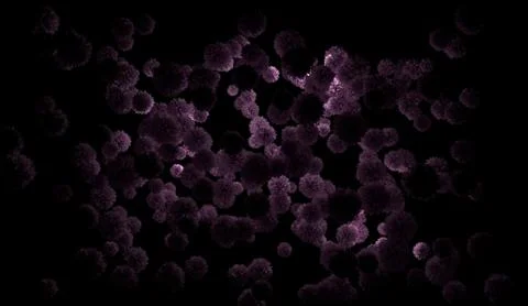 Flakes are falling on the background 3d render Illustrazione stock